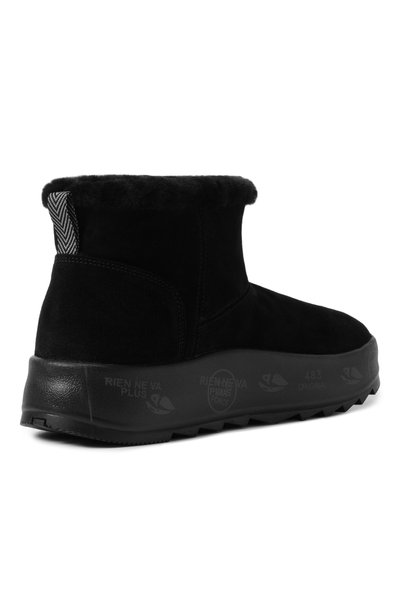 Замшевые ботинки puffy-d PREMIATA черного цвета по цене 32750 руб., арт. NEWPUFFD/VAR 8703, фото 5 Замшевые ботинки puffy-d PREMIATA, арт. NEWPUFFD/VAR 8703, фото 5
