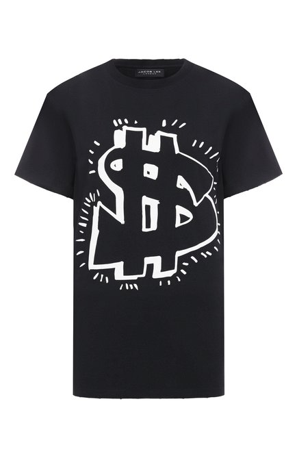 Женская хлопковая футболка JACOB LEE, арт. JL-M18-MTS-001-B0W