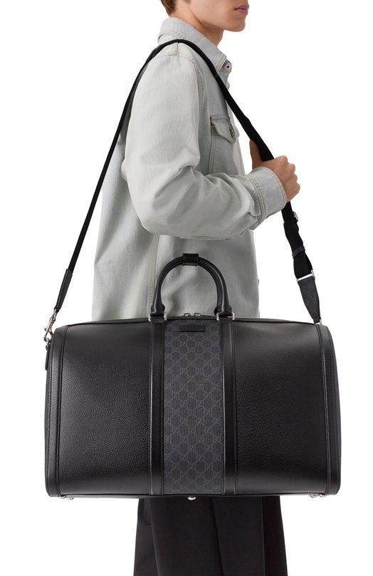 Сумка GG Supreme large Gucci 795457/FADJK Чёрный  795457/FADJK Фото 2