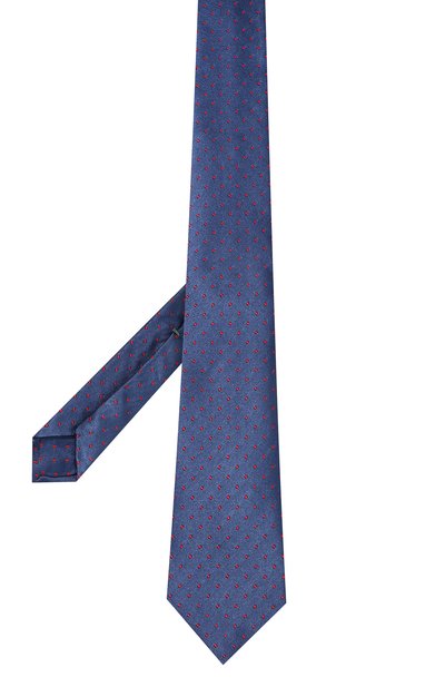 Шелковый галстук LUIGI BORRELLI, арт. CR1070, фото 3