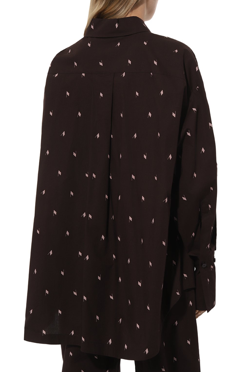 Хлопковая рубашка THE ATTICO, арт. 241WCH04/C079, фото 4