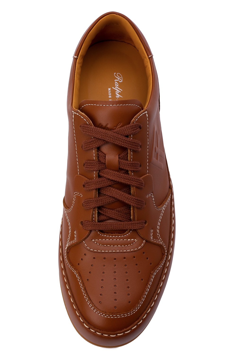 Кожаные кеды jinett RALPH LAUREN, арт. 800866645, фото 6