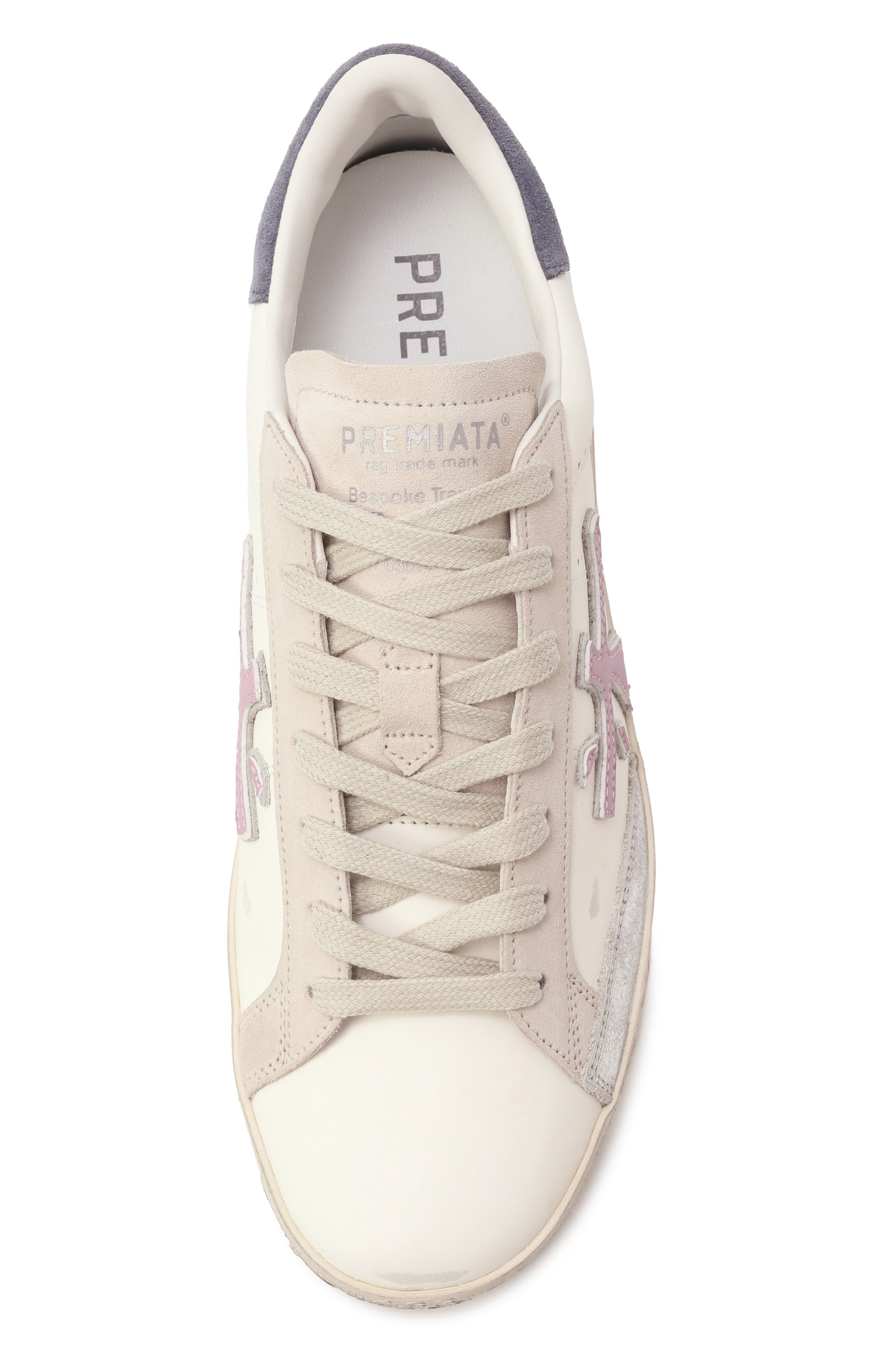 Кожаные кеды steven d PREMIATA, арт. STEVEND/VAR 7273, фото 6