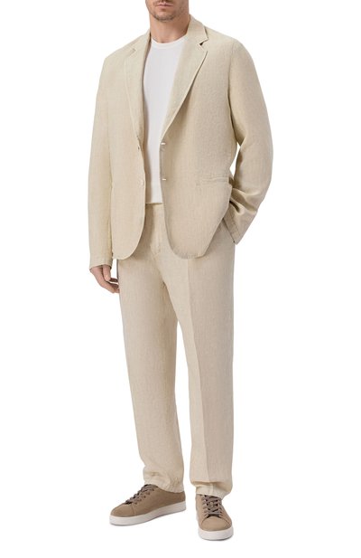 Льняные брюки INLINUM, арт. JEAN 19/TR0PEA, фото 2