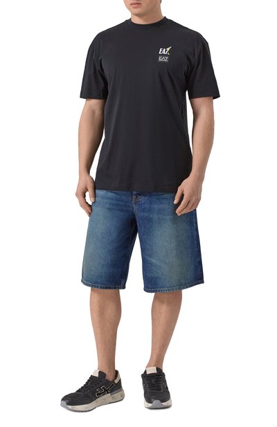 Хлопковая футболка EA7, арт. 7M000118/AF13244, фото 2