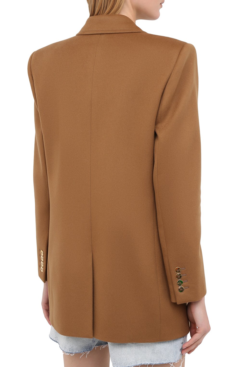 Жакет из шерсти и кашемира SAINT LAURENT, арт. 630434/Y3B45, фото 4