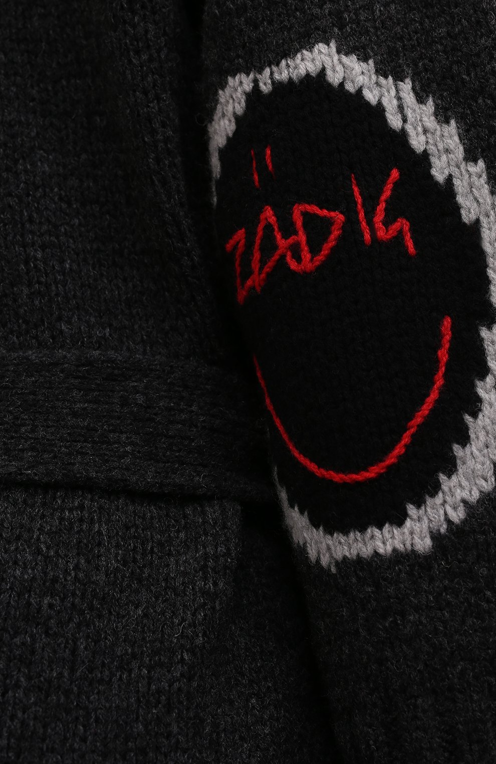 Шерстяной кардиган ZADIG AND VOLTAIRE темно-серого цвета по цене 72150 руб., арт. WKMZ2409F, фото 5 Шерстяной кардиган ZADIG AND VOLTAIRE, арт. WKMZ2409F, фото 5