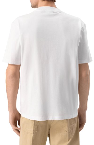 Хлопковая футболка HUGO BLUE, арт. 50509991, фото 4