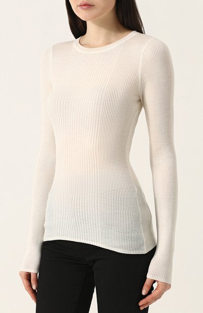 Приталенный шерстяной свитер с длинным рукавом ALEXANDERWANG.T, арт. 4K481036M8, фото 3