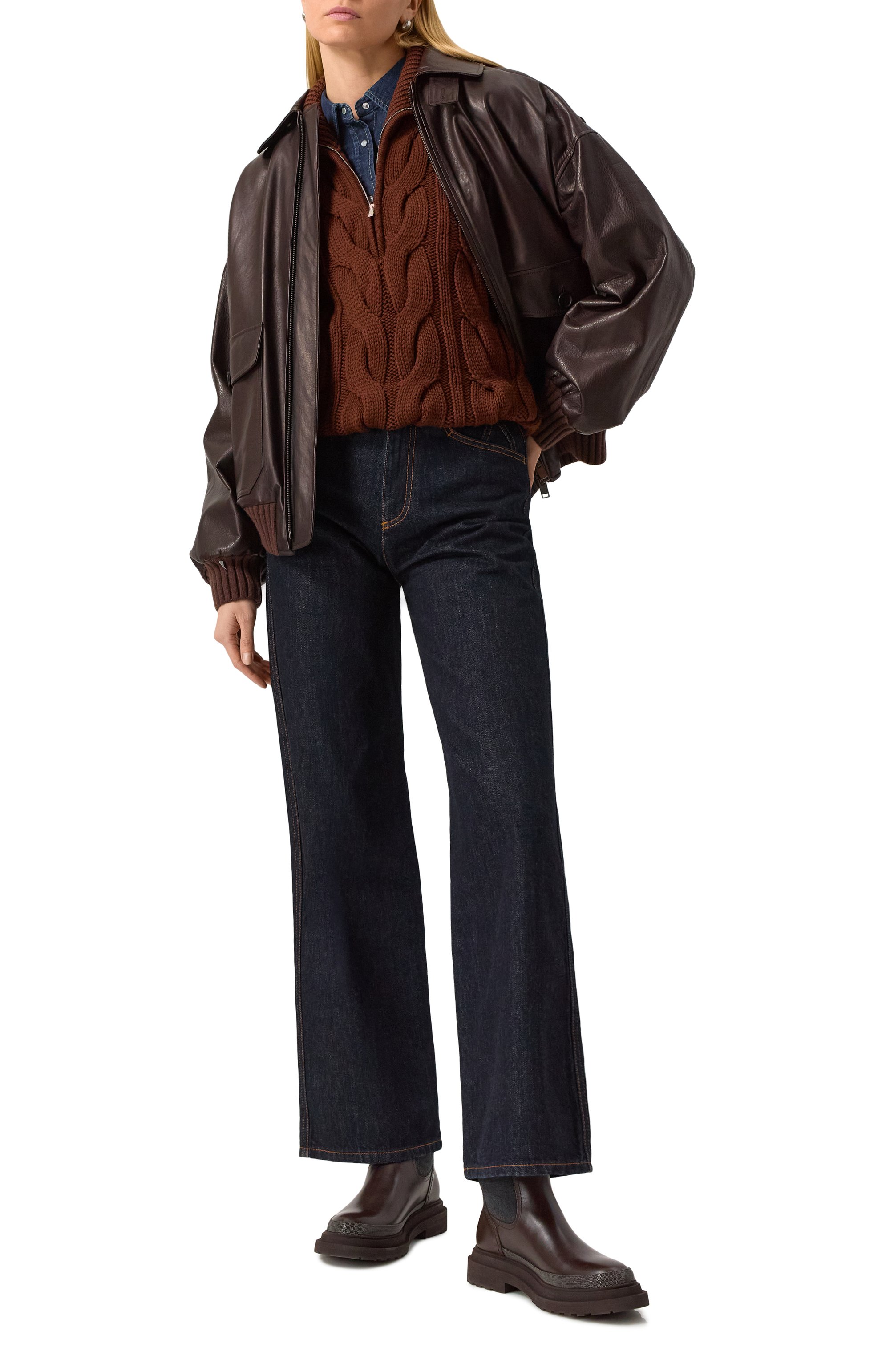 Шерстяной свитер MVST, арт. WF60-1043MU, фото 2