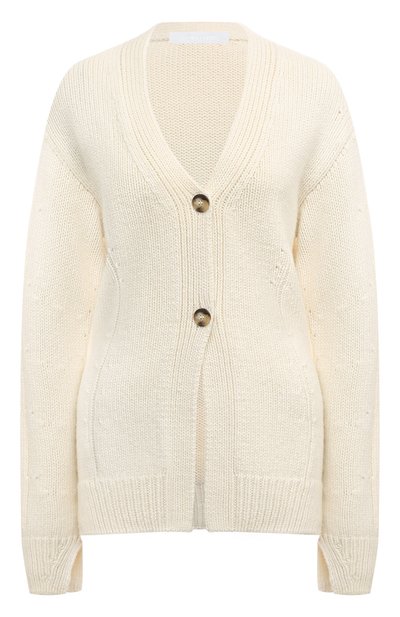 Женский кардиган из шерсти и вискозы HELMUT LANG, арт. N09HW705