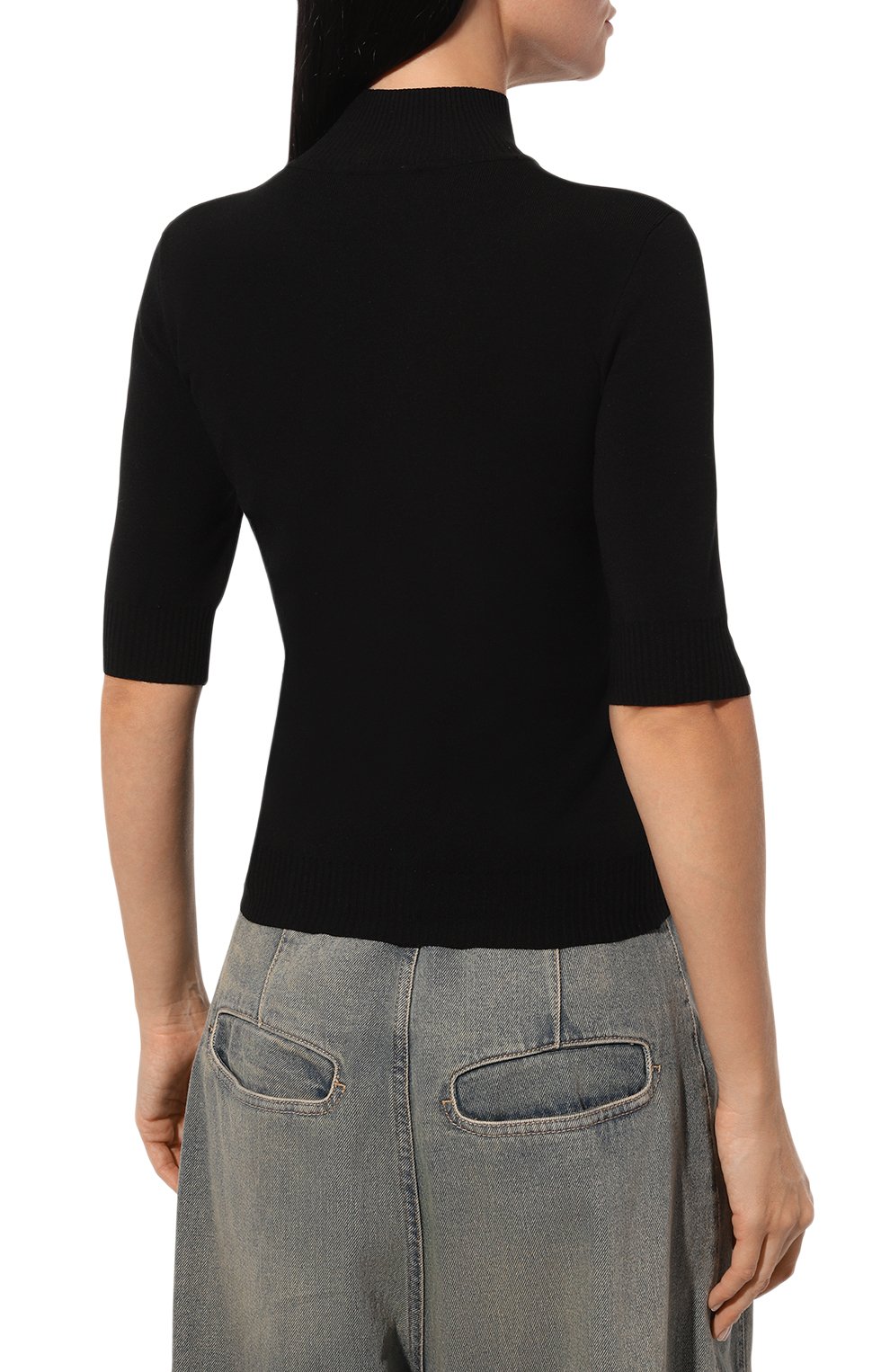 Водолазка из вискозы OFF-WHITE, арт. 0WHF051F24KNI001, фото 4