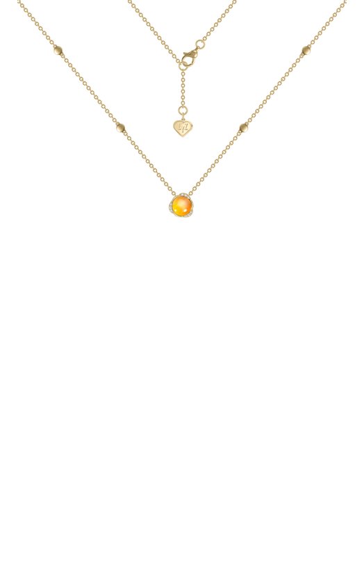 Колье Lucky Znaky MERLYZ-CH01-BTCIT-Y-6 MM Бесцветный MERLYZ-CH01-BTCIT-Y-6 MM