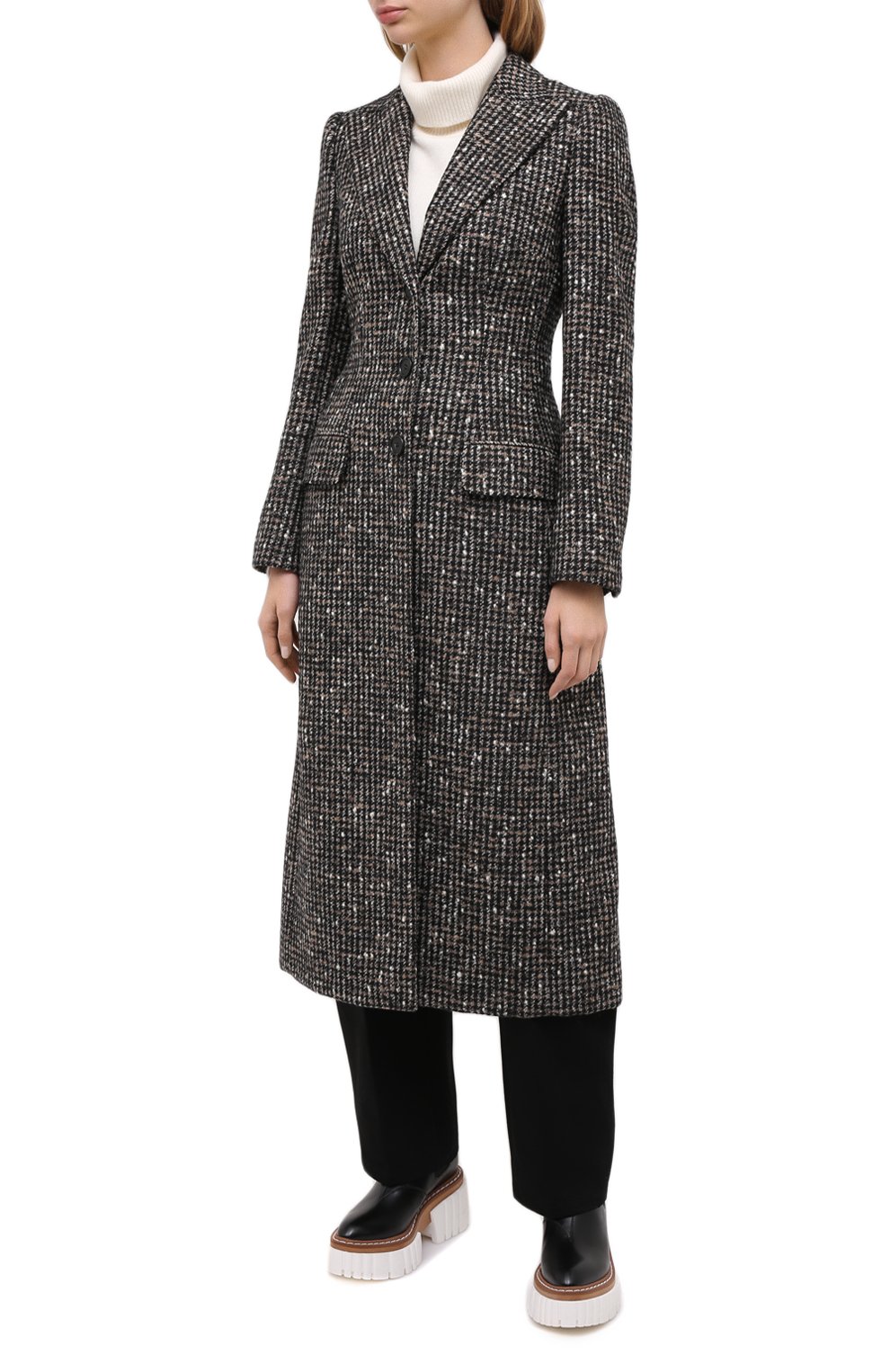 Шерстяное пальто DOLCE & GABBANA, арт. F0AE0T/FMMF1, фото 4