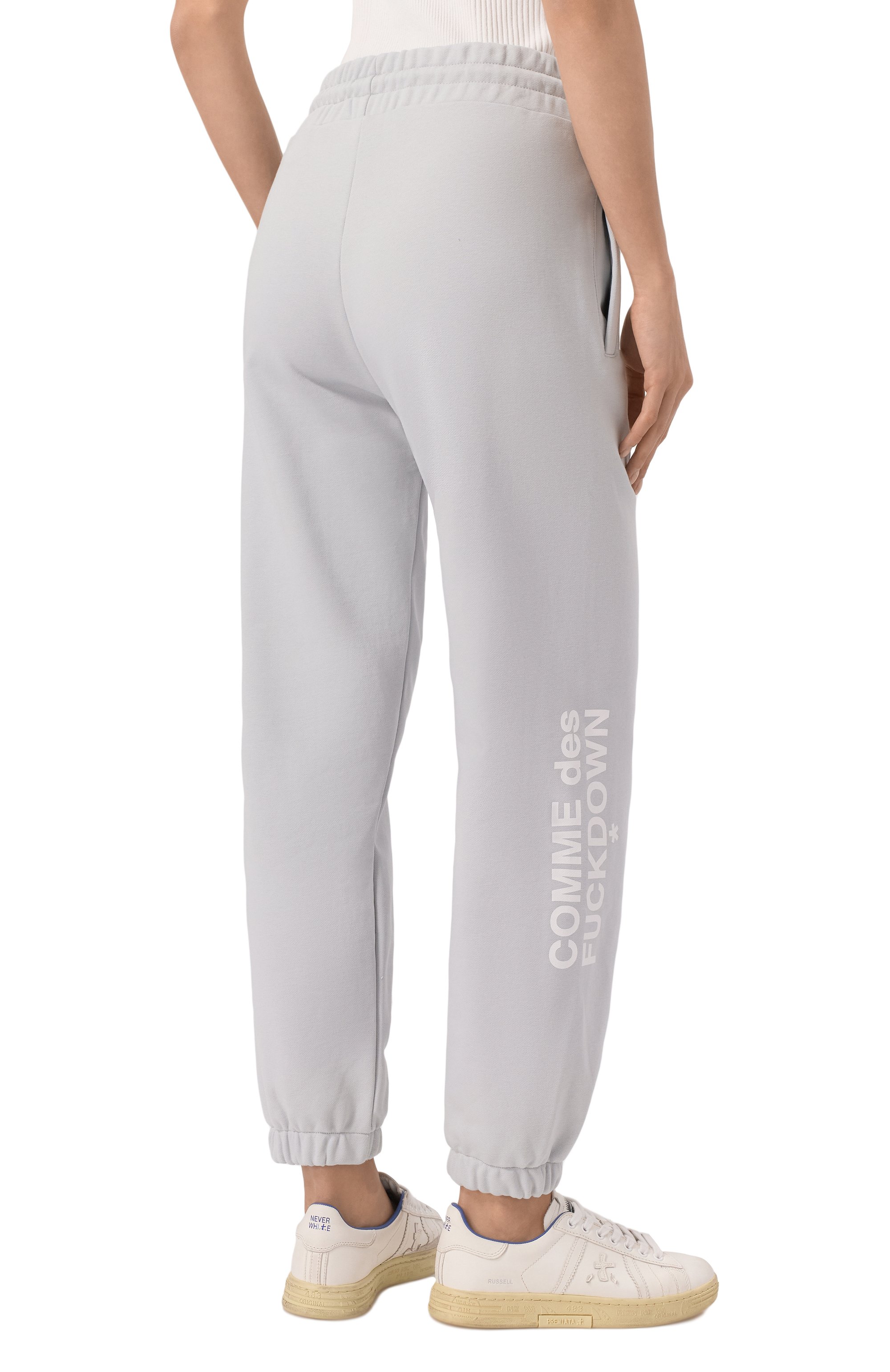 Хлопковые джоггеры COMME DES FUCKDOWN, арт. CFABW01222, фото 4