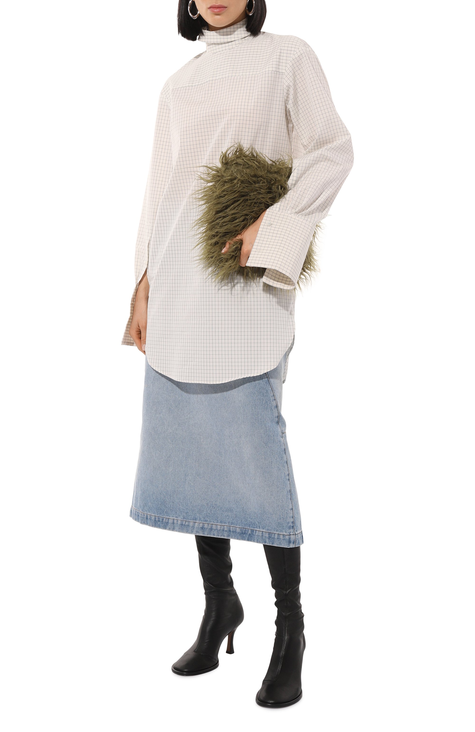 Джинсовая юбка DRIES VAN NOTEN, арт. 242-010825-9391, фото 2