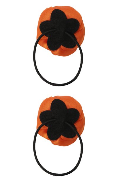 Комплект из двух резинок JUNEFEE оранжевого цвета по цене 3590 руб., арт. 7099, фото 2 Комплект из двух резинок JUNEFEE, арт. 7099, фото 2