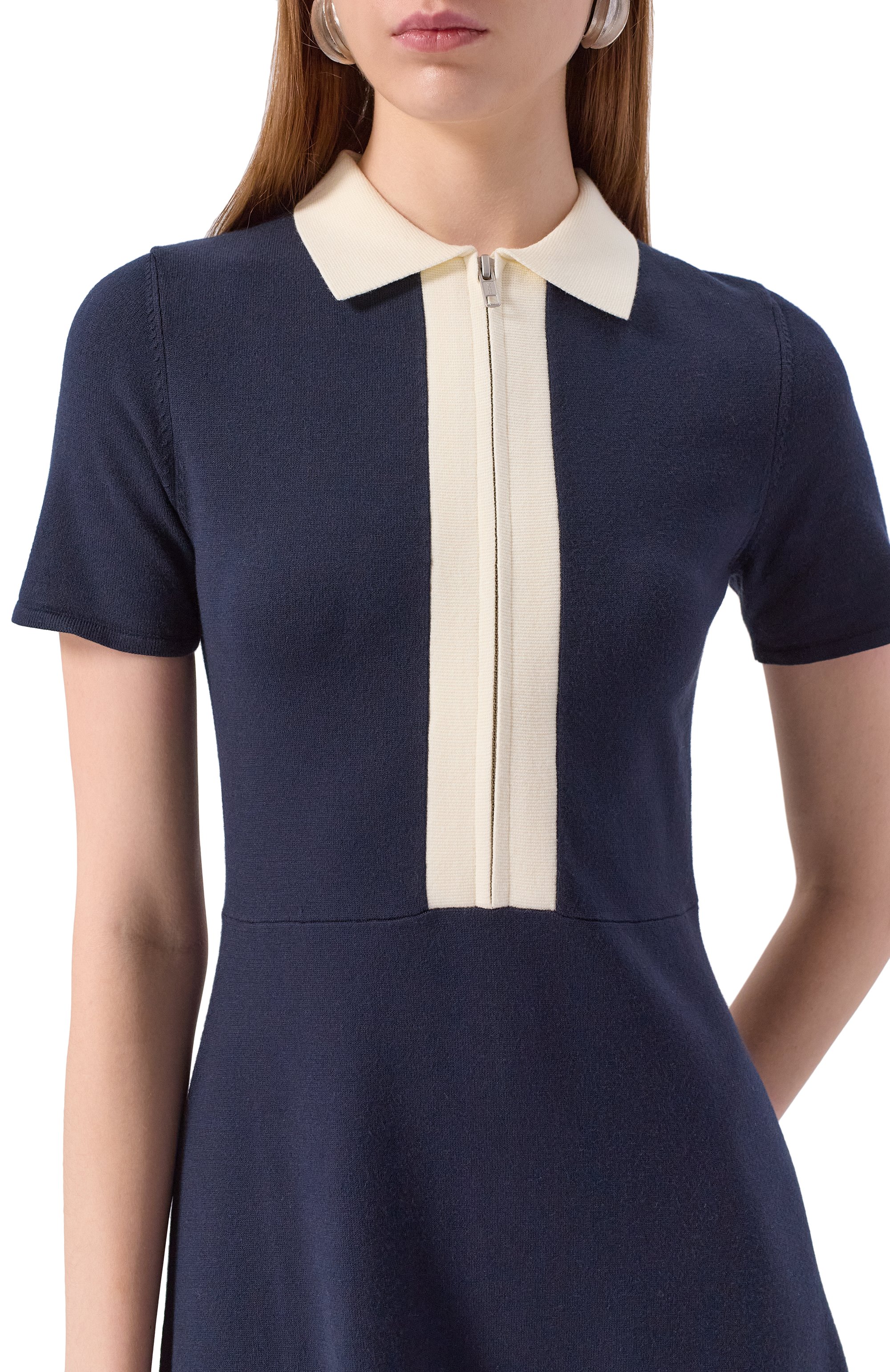 Платье OLOLOL синего цвета по цене 45000 руб., арт. OLKND014/403/BASE, фото 5 Платье OLOLOL, арт. OLKND014/403/BASE, фото 5