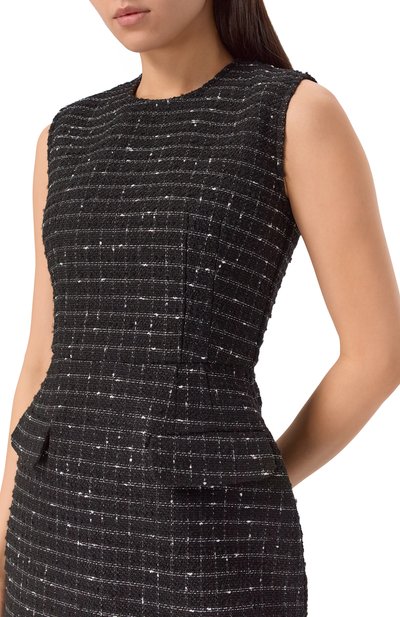 Твидовое платье MSGM, арт. 3941MDA03/257620, фото 4