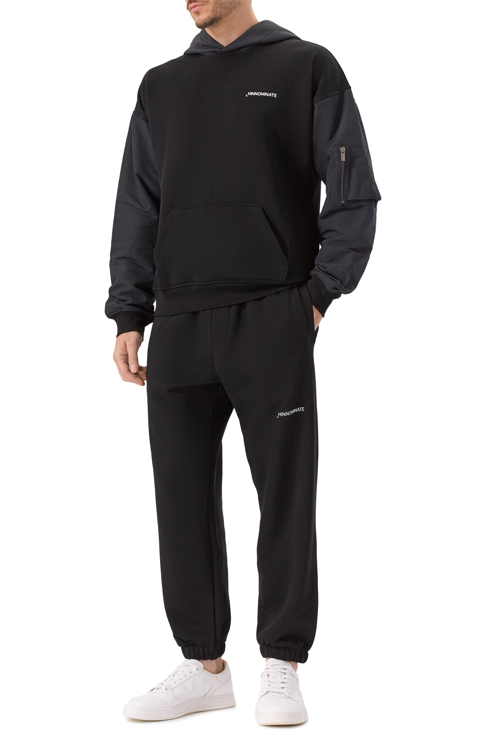 Комбинированное худи HINNOMINATE, арт. HMABM01398, фото 2