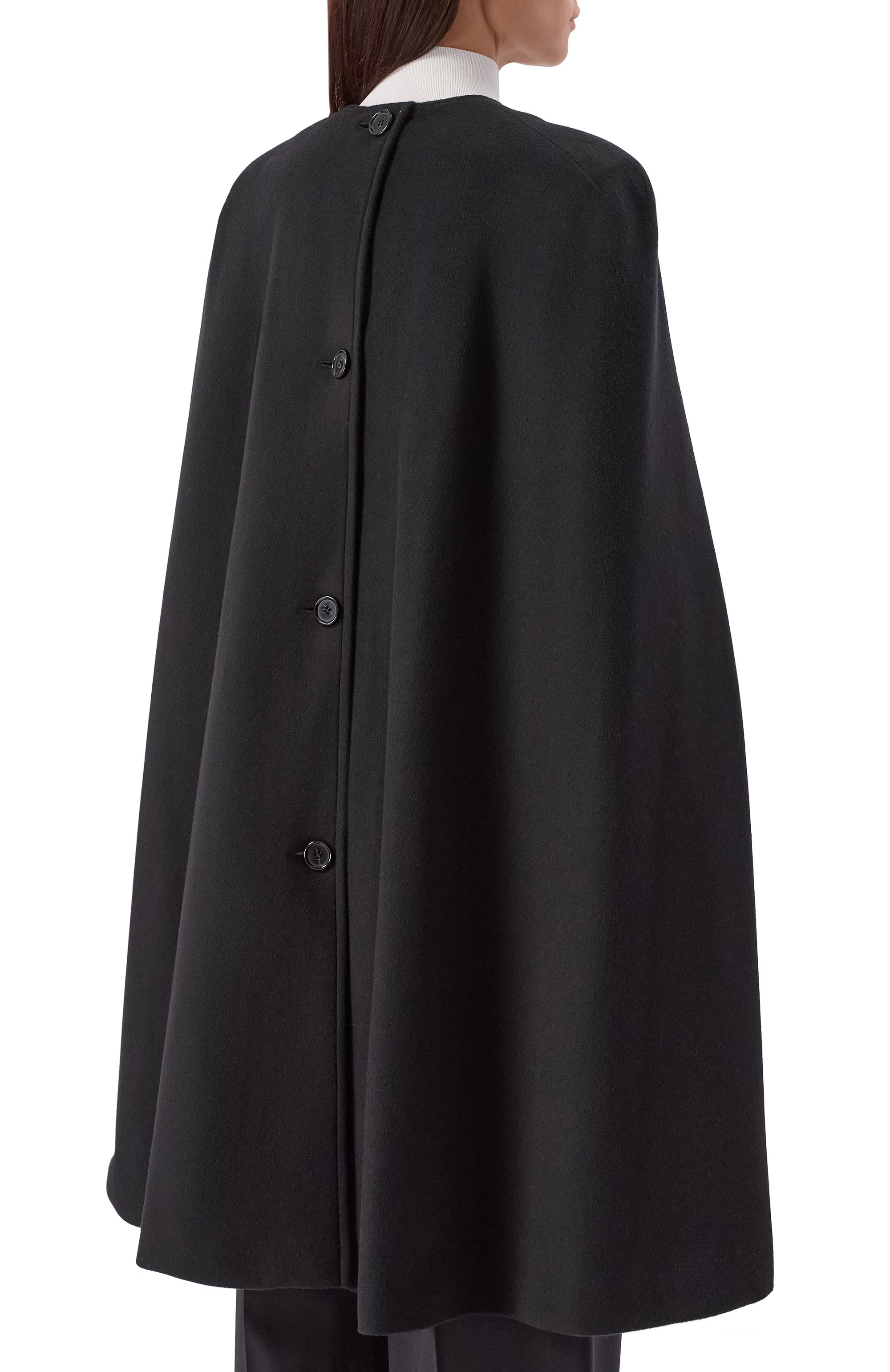 Кейп из шерсти и кашемира NINA RICCI, арт. 25ACMA010/WV0325, фото 4