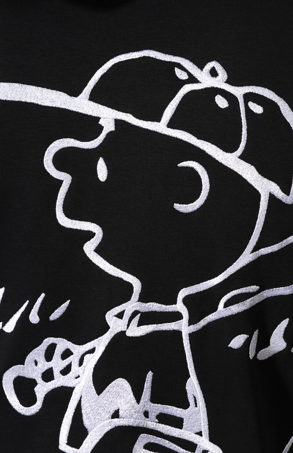 Хлопковая толстовка ICEBERG черного цвета по цене 22950 руб., арт. 19E I1P0/E070/6302, фото 5 Хлопковая толстовка ICEBERG, арт. 19E I1P0/E070/6302, фото 5