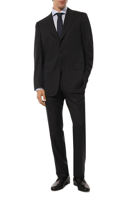 

Шерстяной костюм Kiton, Чёрный