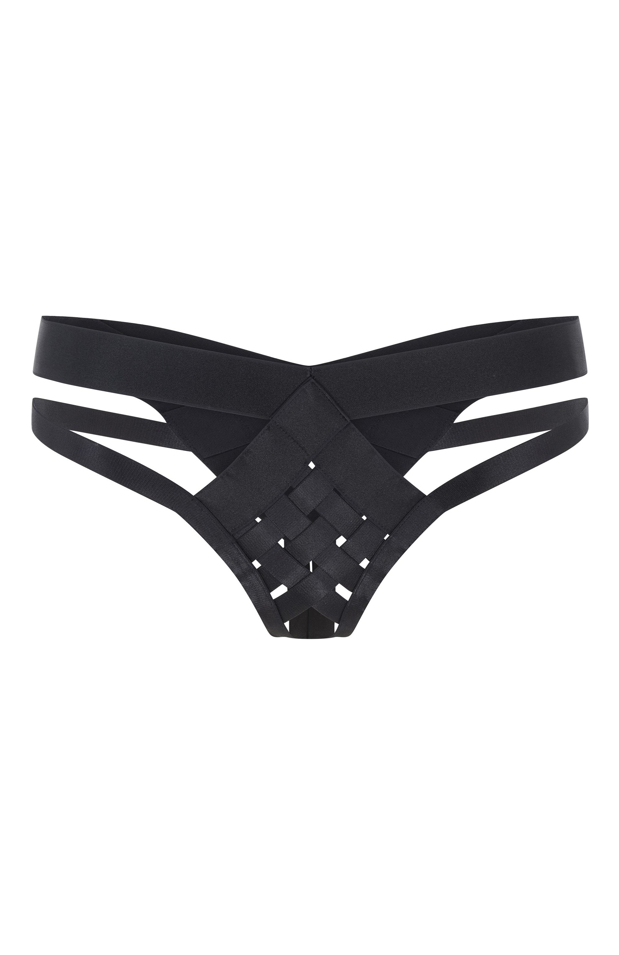 Трусы стринги whitney AGENT PROVOCATEUR черного цвета по цене 15900 руб., арт. 104304, фото 1 Трусы стринги whitney AGENT PROVOCATEUR, арт. 104304, фото 1