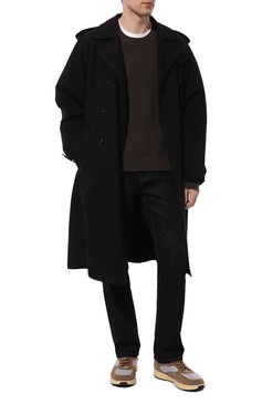 Комбинированные кроссовки KITON, арт. USSA018NX0016, фото 1