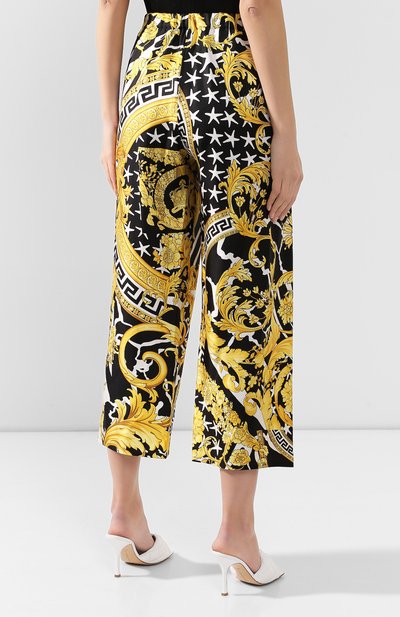 Шелковые брюки VERSACE, арт. A82117/A231030, фото 4