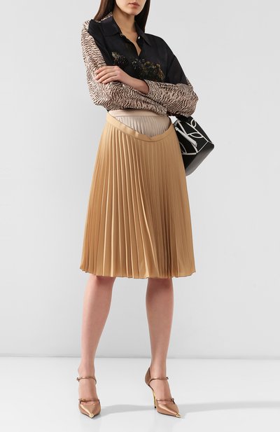 Плиссированная юбка BURBERRY, арт. 4560875, фото 2