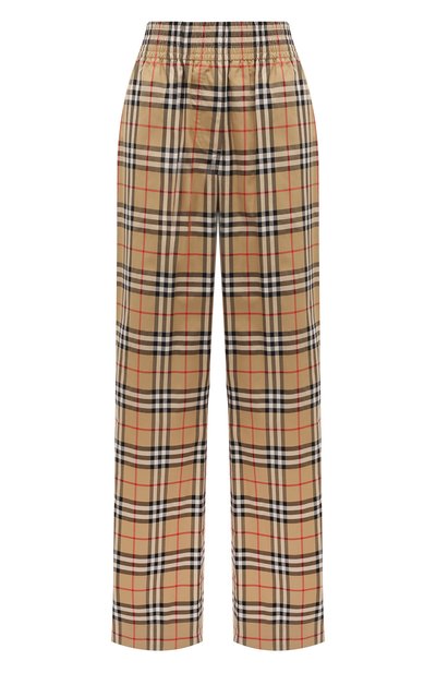 Хлопковые брюки BURBERRY, арт. 8040597, фото 1
