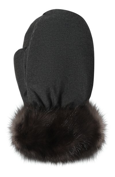 Женские варежки YVES SALOMON, арт. 23WAA024XXFLZI