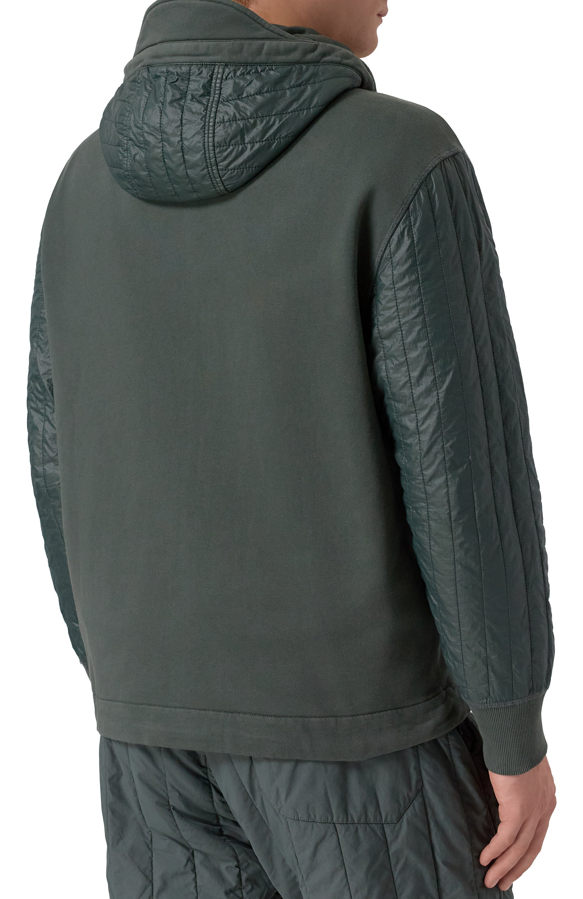 Комбинированная толстовка C.P. COMPANY, арт. 19CMSS054A005835M, фото 4