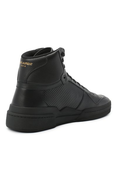 Кожаные кеды sl24 SAINT LAURENT, арт. 610618/04LB1, фото 4