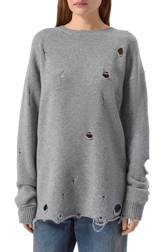 Свитер из шерсти и кашемира Addicted AD1004 Серый  AD1004 Фото 3