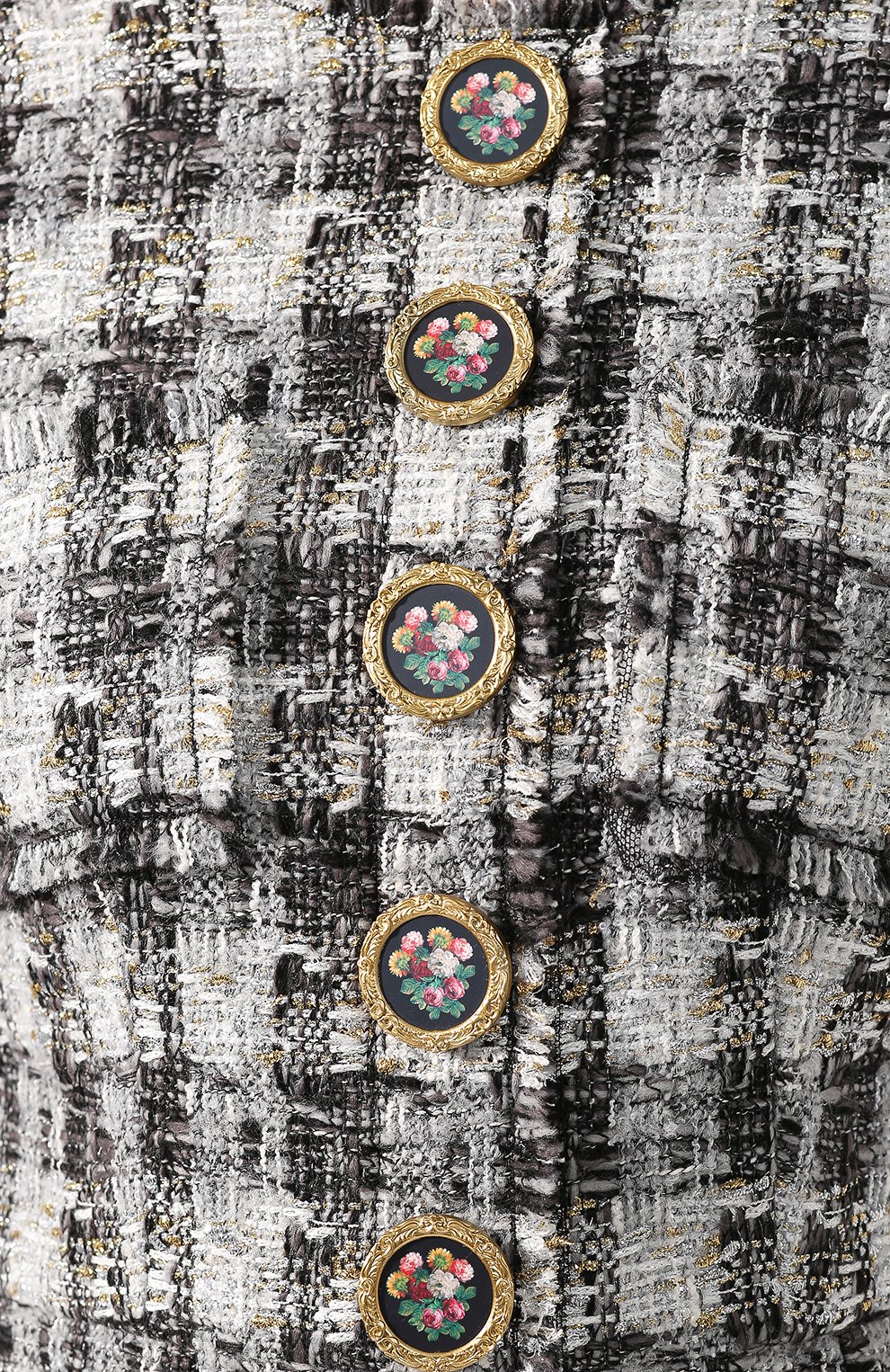 Платье DOLCE & GABBANA светло-серого цвета по цене 243500 руб., арт. F6E8RZ/FQMHE, фото 5 Платье DOLCE & GABBANA, арт. F6E8RZ/FQMHE, фото 5