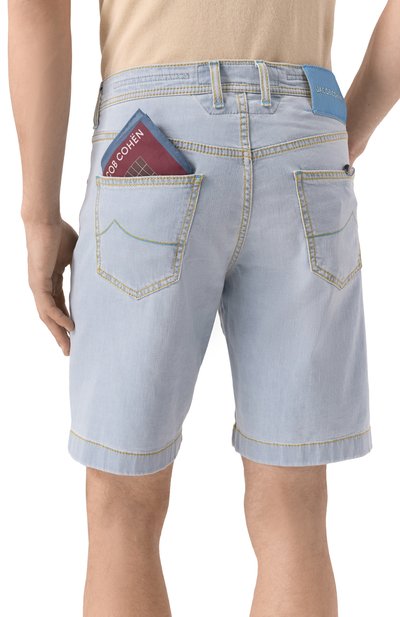 Джинсовые шорты nicolas JACOB COHEN, арт. 25E P/JUM_0M001 057 S3737 V2, фото 4