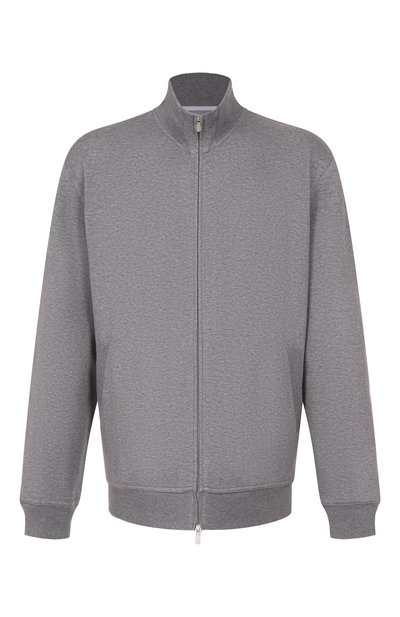 Мужской толстовка из хлопка и кашемира BRUNELLO CUCINELLI, арт. MM8319089G