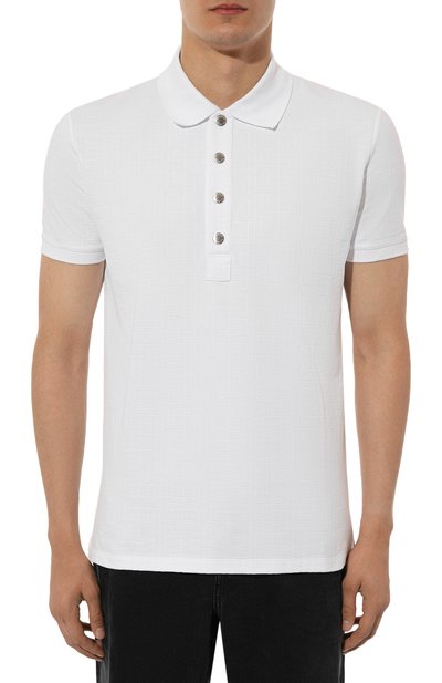 Хлопковое поло BALMAIN, арт. DH1GB000/JB82, фото 3