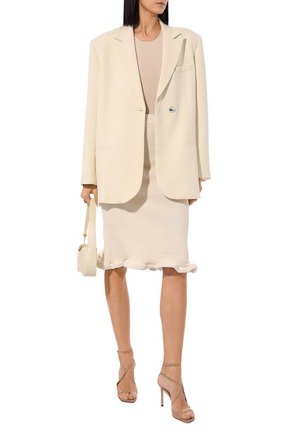 Кожаные босоножки azia 95 JIMMY CHOO, арт. AZIA 95/PAT, фото 2