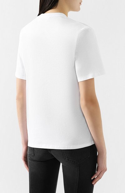 Хлопковая футболка LANVIN, арт. RW-T0654X-TJ01-P19, фото 4