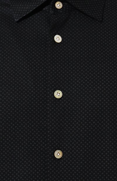 Хлопковая рубашка KITON, арт. UCIH07147, фото 5