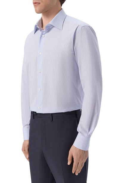 Хлопковая сорочка BRIONI, арт. RCBD0M/PD04C, фото 3