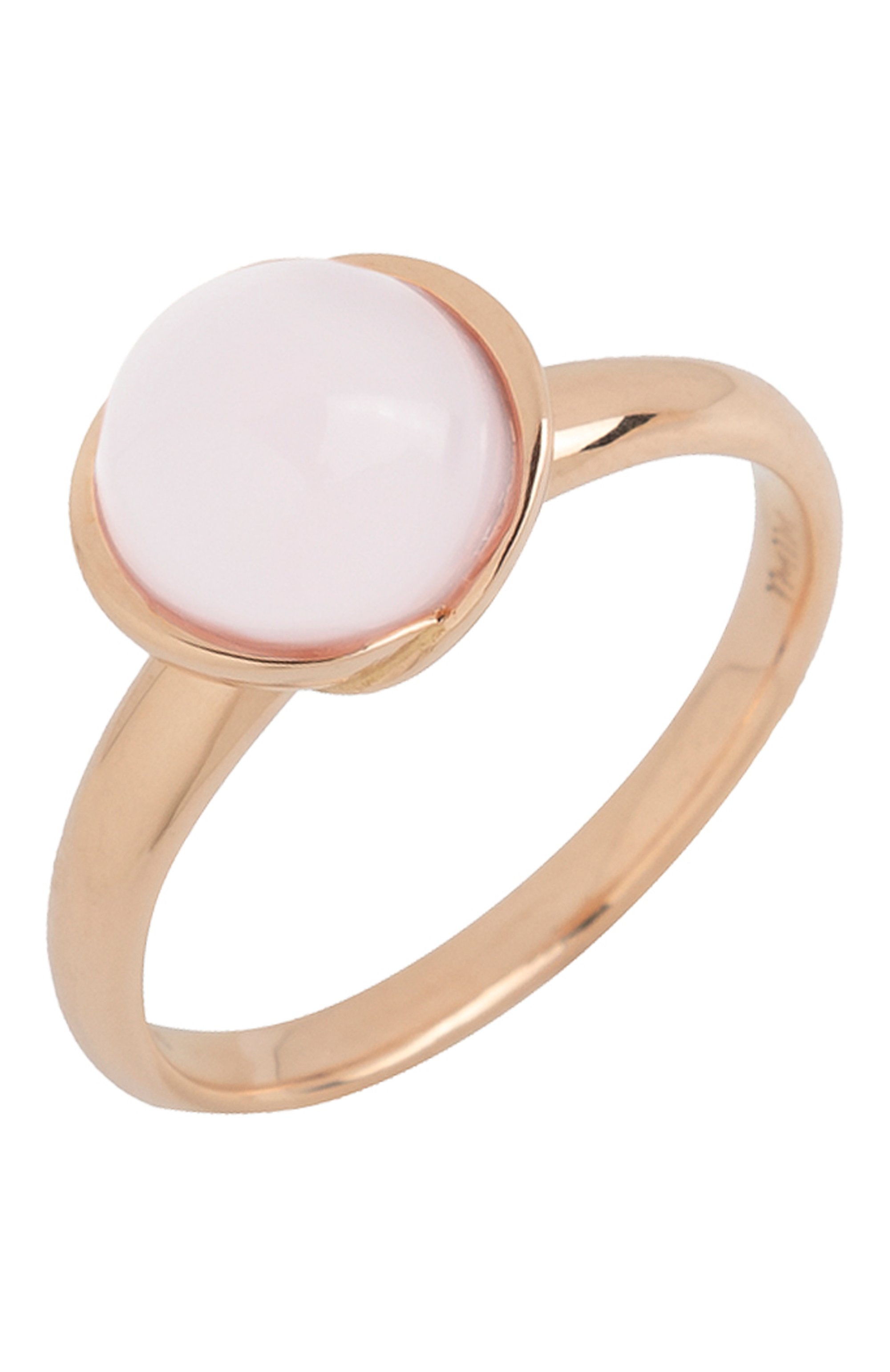 Кольцо MIMI бесцветного цвета по цене 88400 руб., арт. SA22BAKCLR8, фото 1 Кольцо MIMI, арт. SA22BAKCLR8, фото 1