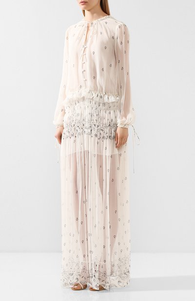 Шелковое платье AMIRI, арт. Y0W08237CH, фото 3