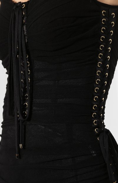 Платье со шнуровкой DOLCE & GABBANA, арт. F6E1ST/FLEAA, фото 5