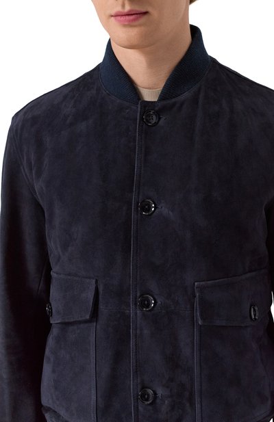 Замшевый бомбер BOSS, арт. 50531146, фото 5