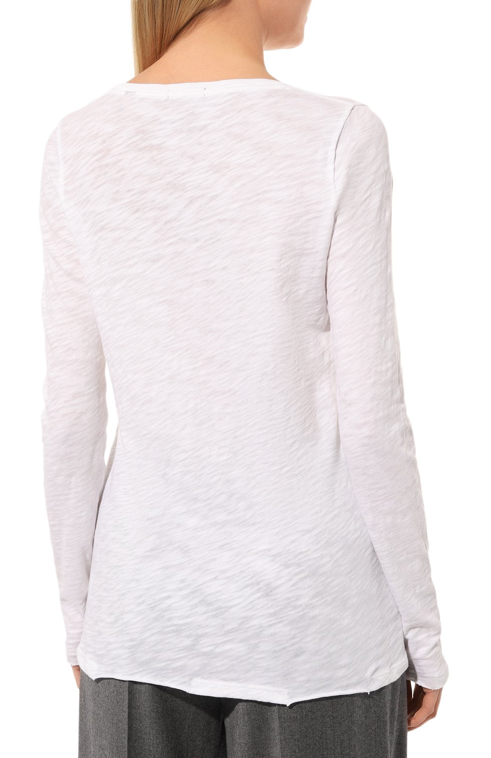 Хлопковый лонгслив ATM ANTHONY THOMAS MELILLO, арт. AW1047-FK, фото 4