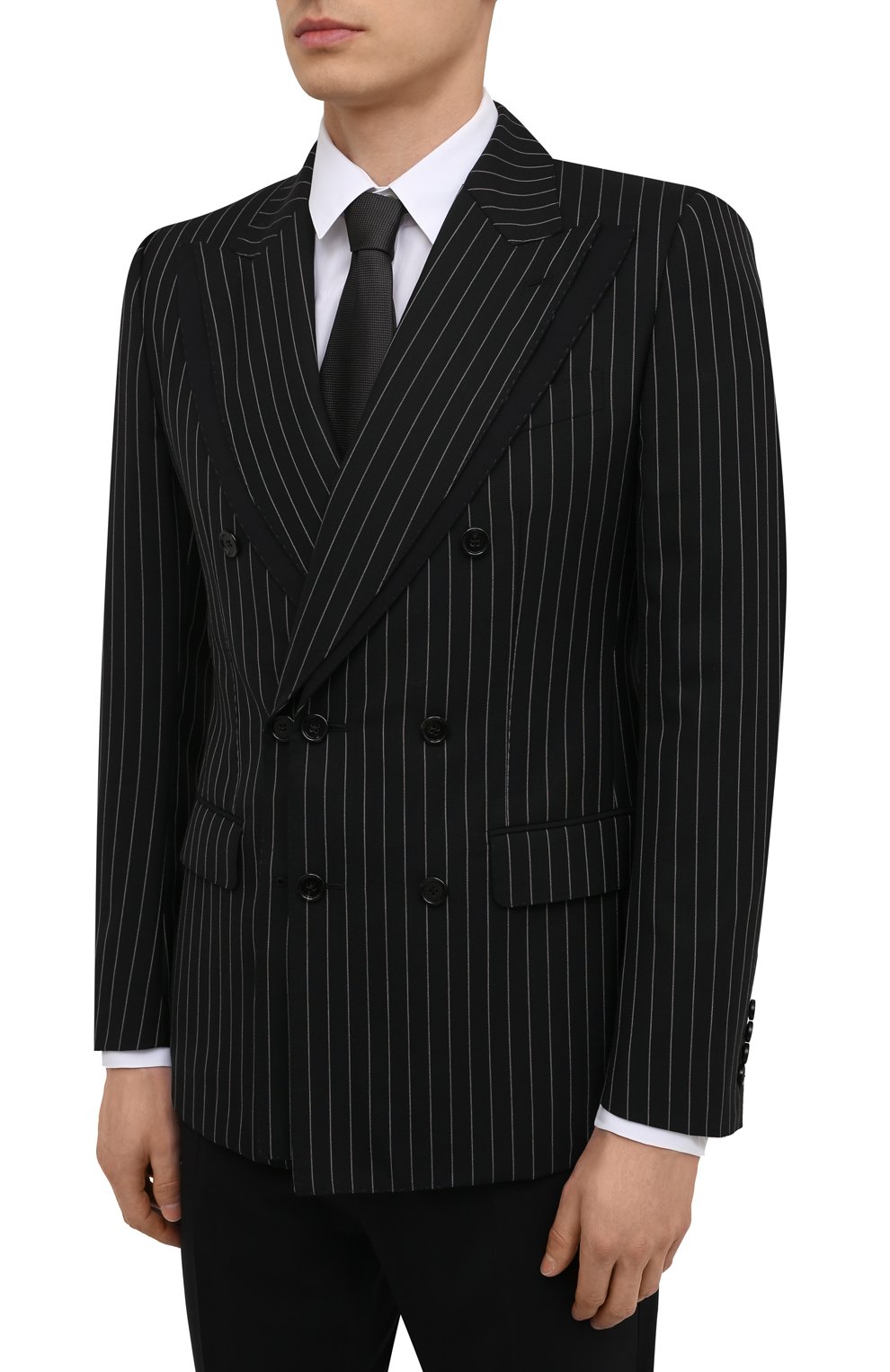 Шерстяной пиджак DOLCE & GABBANA, арт. G2PK3T/FR2YE, фото 3